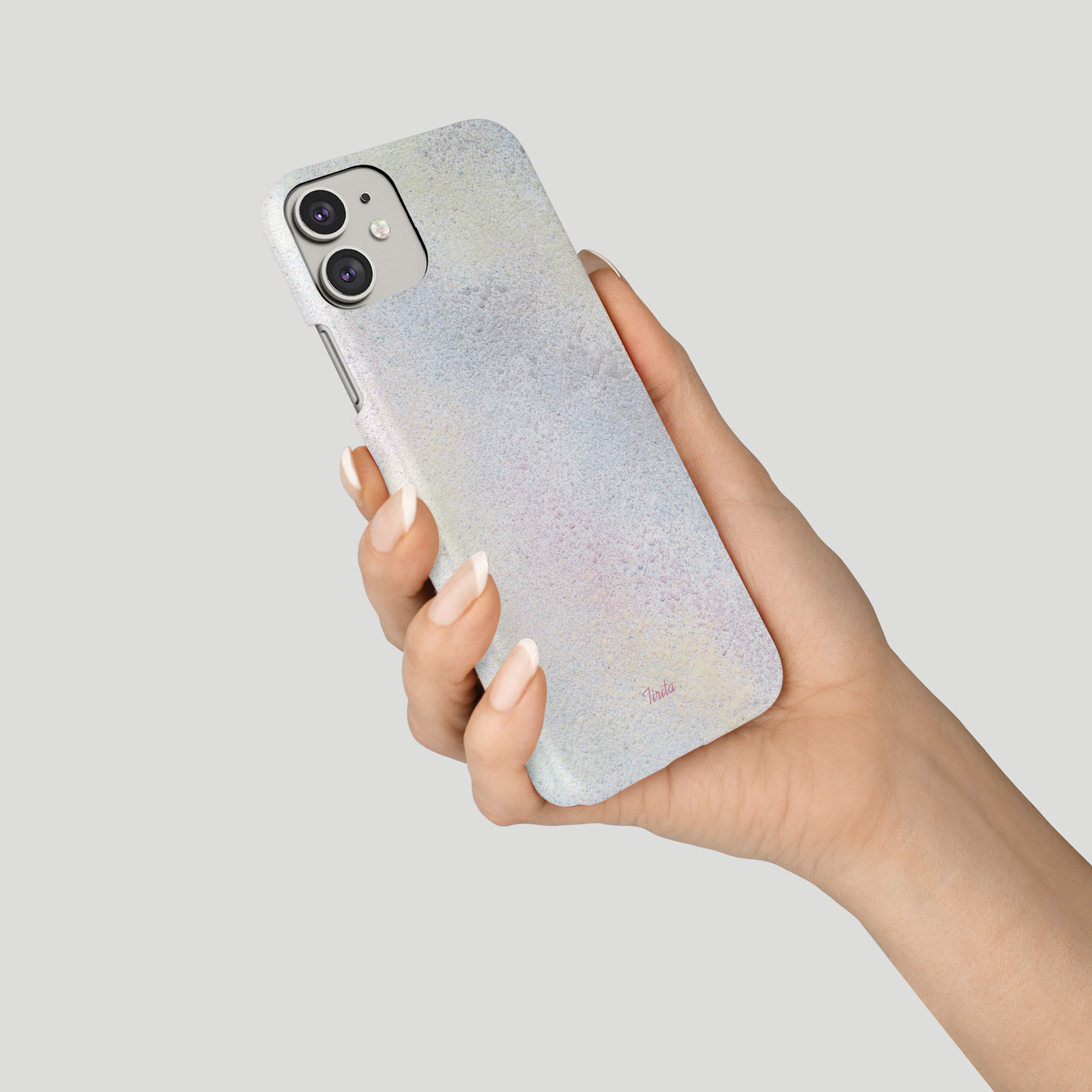 Tirita Phone Case for iPhone 16 15 14 13 11 12 SE X XR Marble Iridescent Colours - Picture 7 of 18