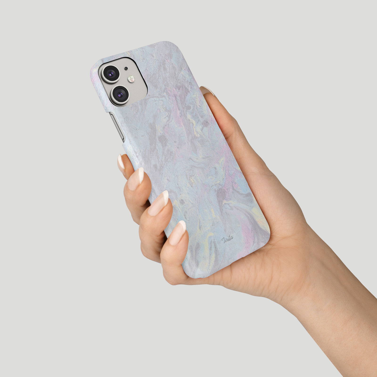 Tirita Phone Case for iPhone 16 15 14 13 11 12 SE X XR Marble Iridescent Colours - Picture 11 of 18