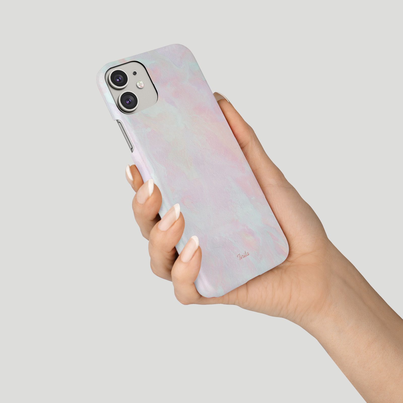 Tirita Phone Case for iPhone 16 15 14 13 11 12 SE X XR Marble Iridescent Colours - Picture 13 of 18