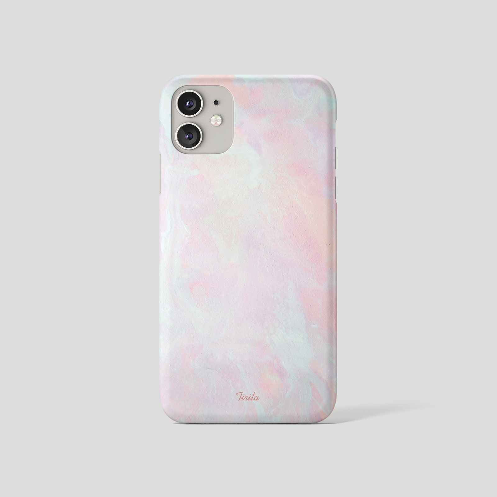 Tirita Phone Case for iPhone 16 15 14 13 11 12 SE X XR Marble Iridescent Colours - Picture 12 of 18