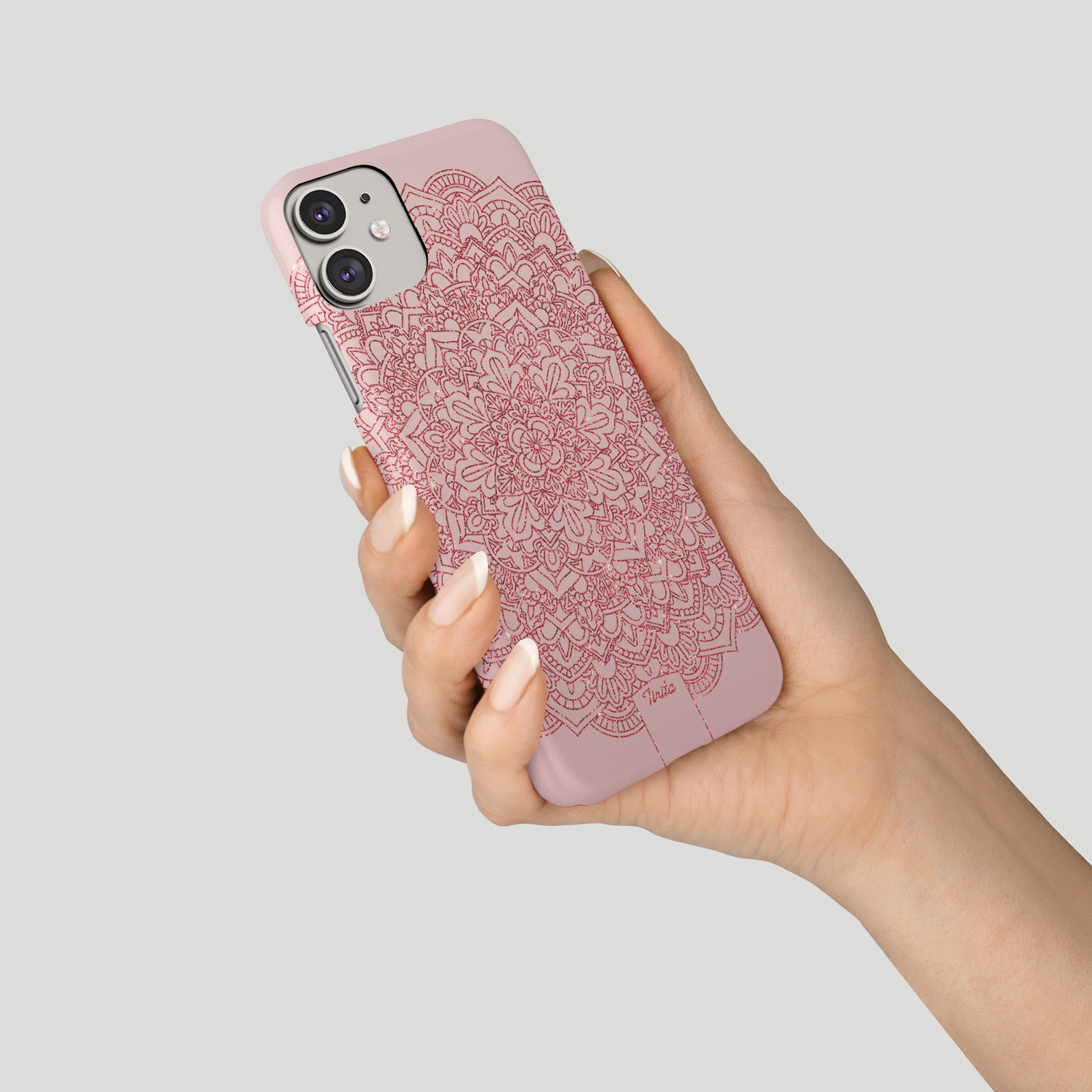 Tirita Phone Case for iPhone 16 15 14 13 11 12 7 SE X 6S XR Gold Mandala Pattern - Picture 7 of 18