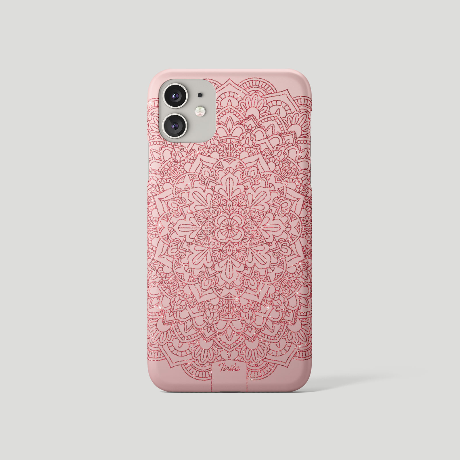 Tirita Phone Case for iPhone 16 15 14 13 11 12 7 SE X 6S XR Gold Mandala Pattern - Picture 6 of 18