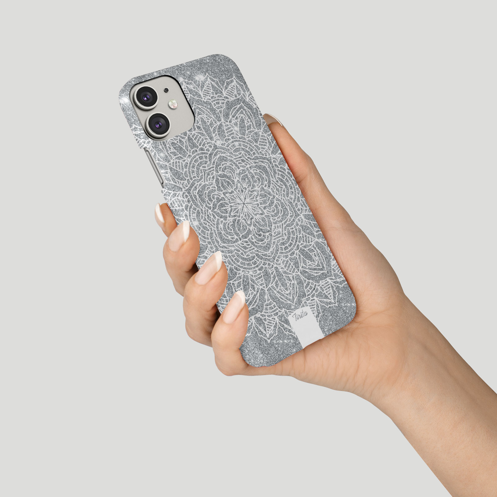 Tirita Phone Case for iPhone 16 15 14 13 11 12 7 SE X 6S XR Gold Mandala Pattern - Picture 17 of 18