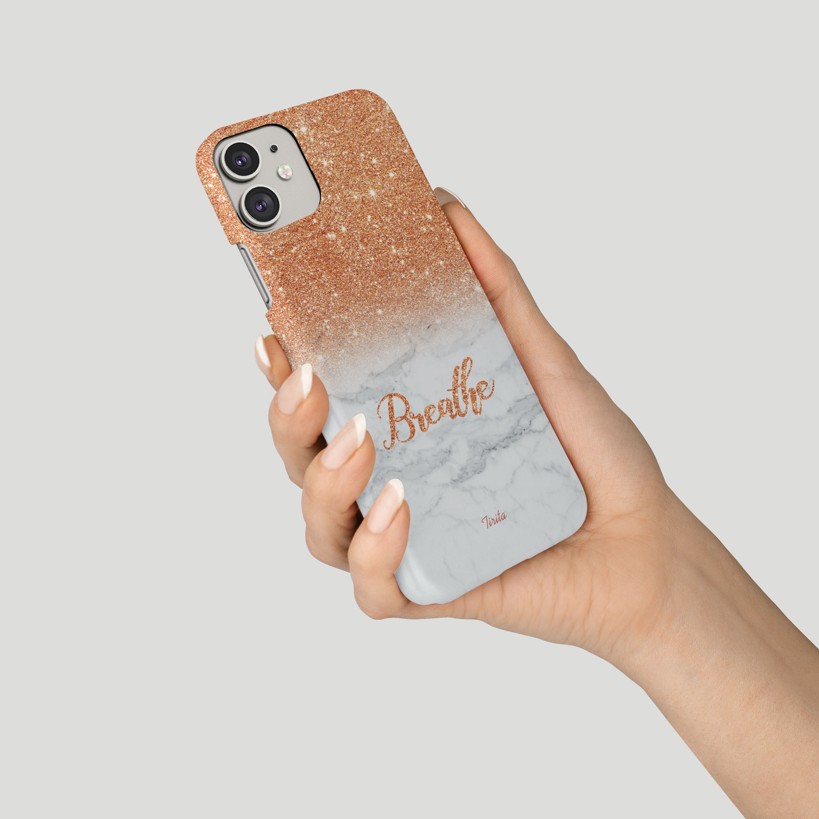 Tirita Phone Case for iPhone 16 15 14 13 11 12 SE Planets Stars Animal Rose Gold - Picture 17 of 18