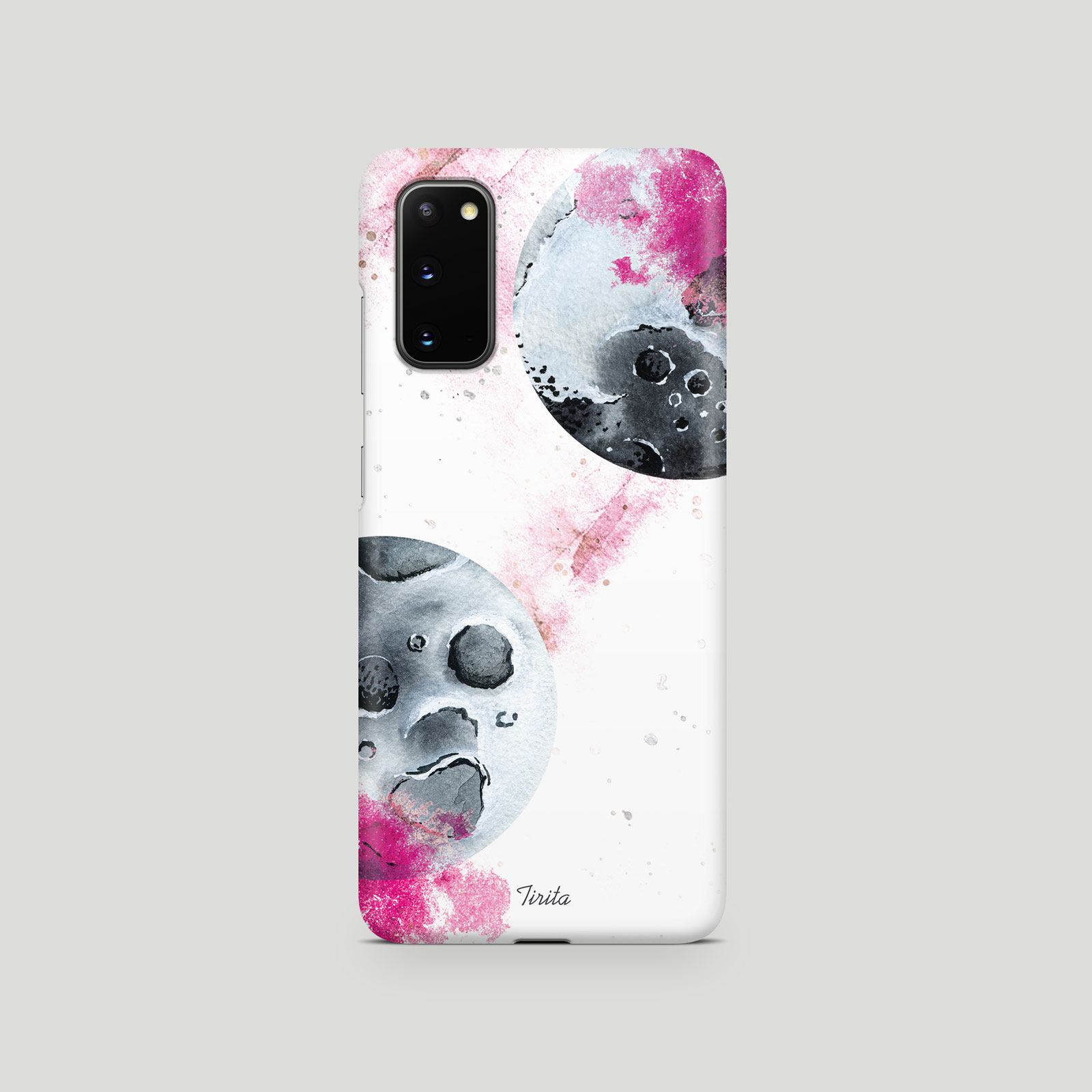 Tirita Personalised teléfono caso para Samsung S20 S10 S9 S7 Galaxy Moon Stars espacio Tirita Personalised teléfono caso para Samsung S20 S10 S9 S7 Galaxy Moon Stars espacio