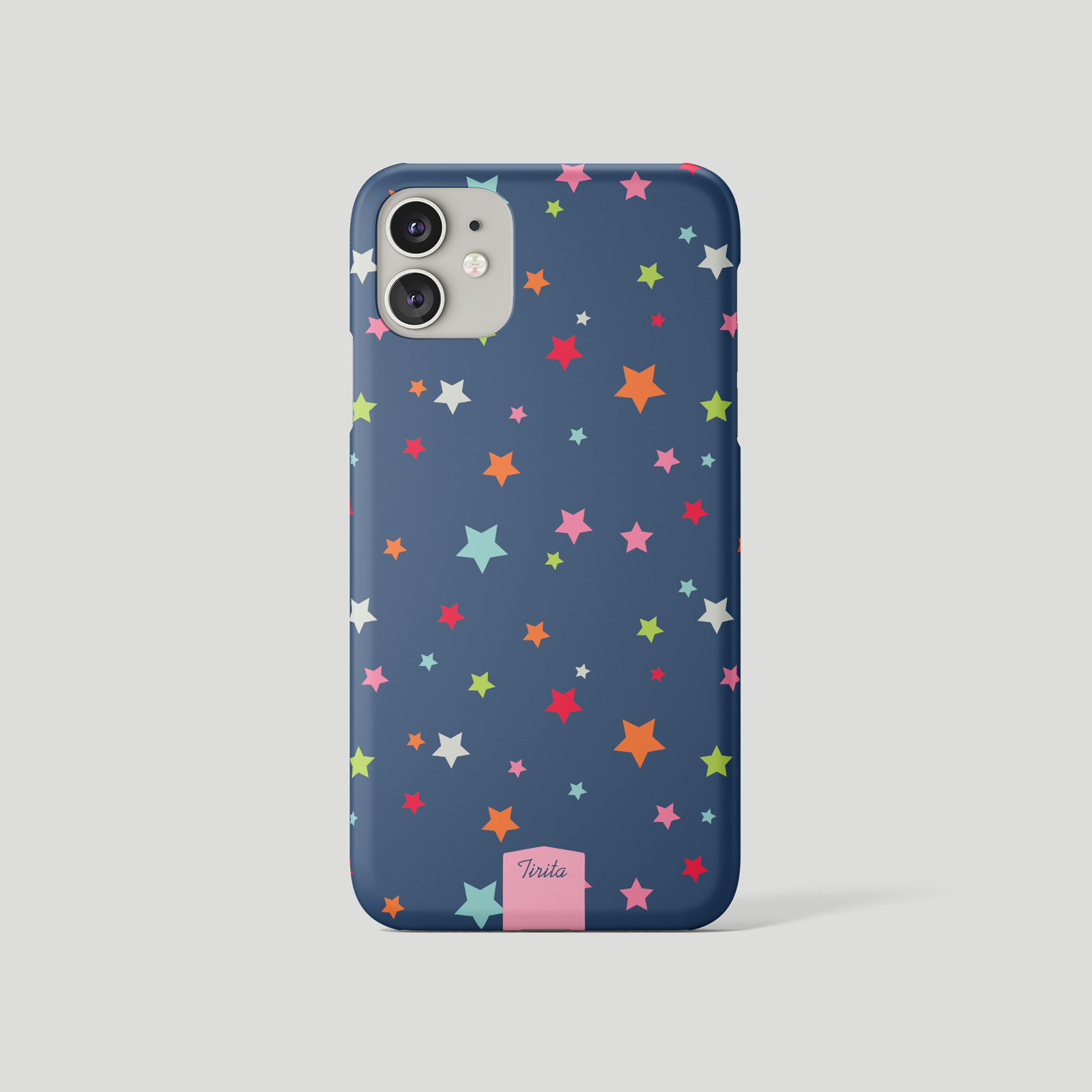 Tirita Phone Case for iPhone 16 15 14 13 11 12 7 SE X 6S XR Stars Sky Colourful
