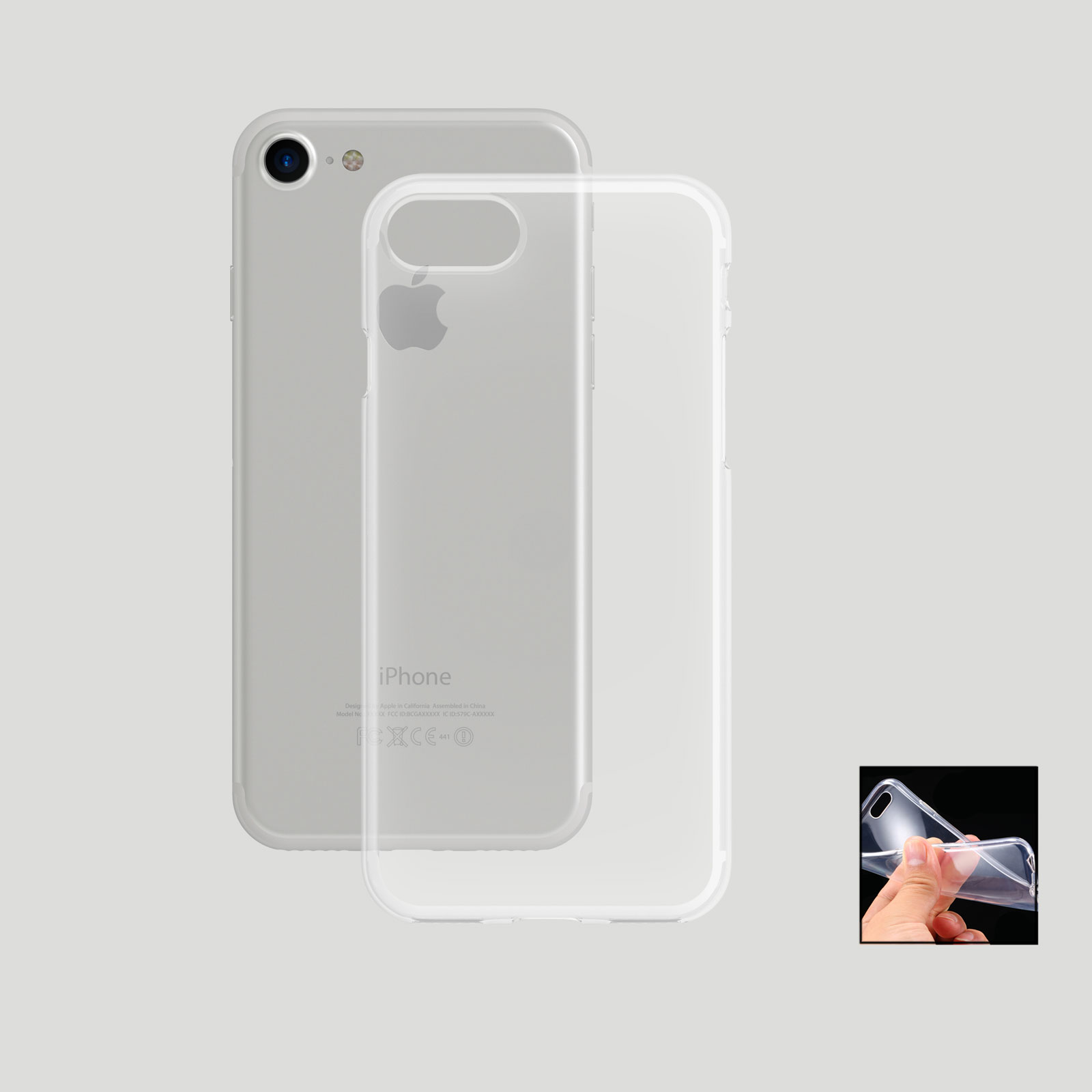Tirita Personalised Phone Cas Shockproof Soft for iPhone 12 8 SE 11 Holographic - Picture 42 of 42